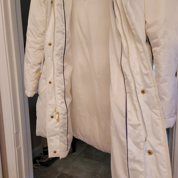 š¤LUSCIOUS WINTER WHITE VINCE CAMUTO DOWN COATš¤ - Picture 15 of 16